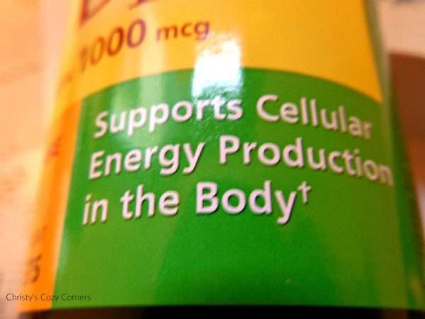 One Up Your Health with Nature Made Energy B-12 Vitamins