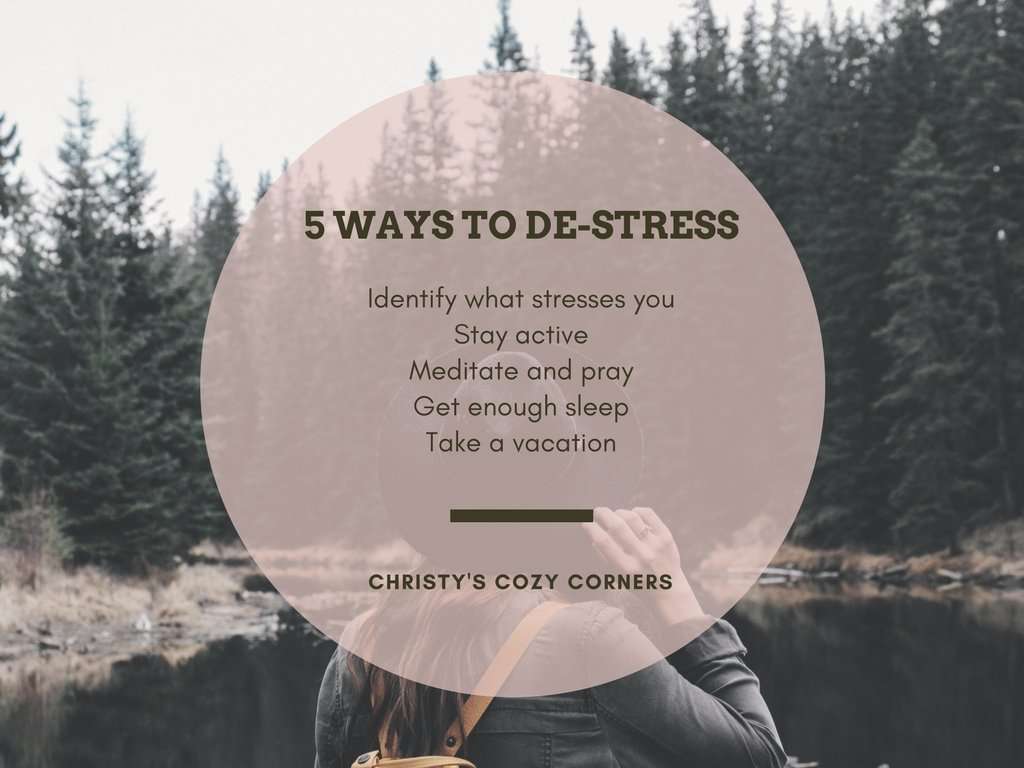 5 Ways to De-Stress and Relax