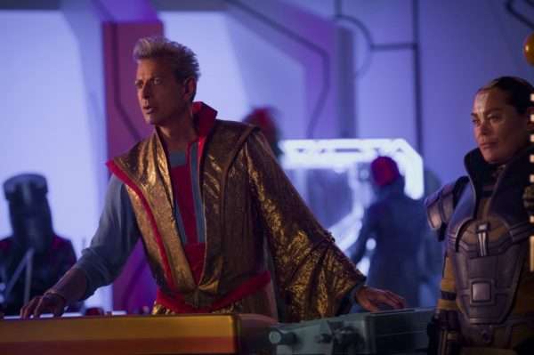 Jeff Goldblum and Rachel House