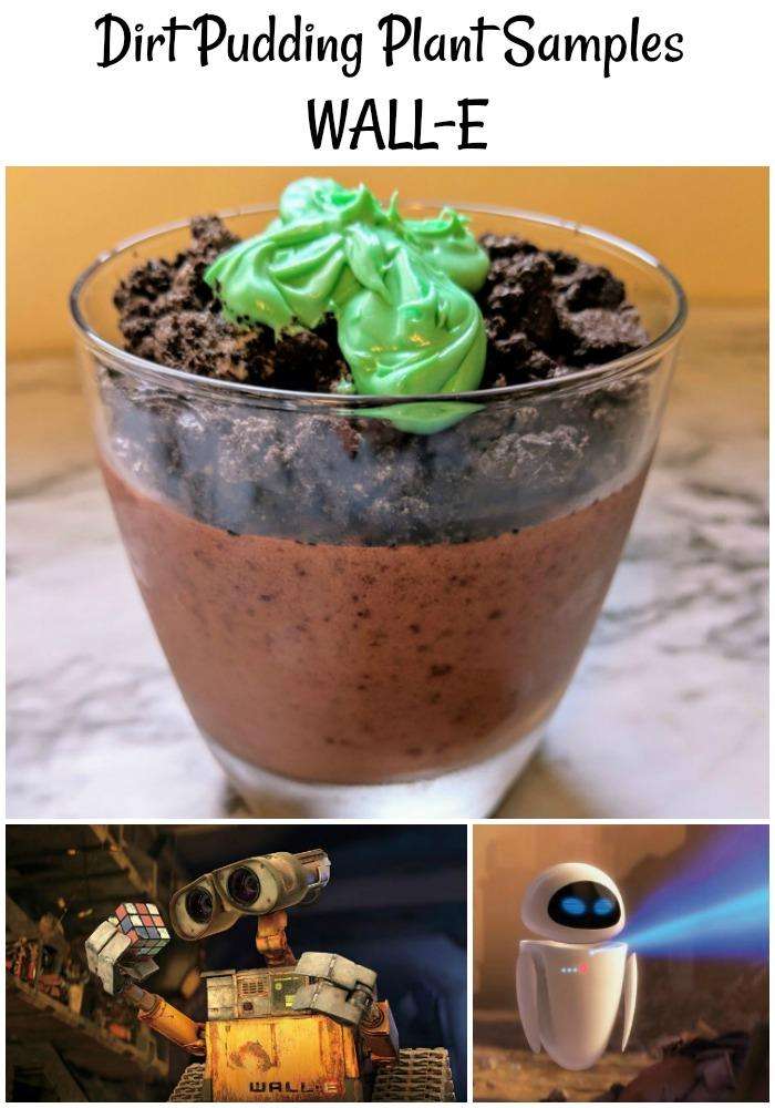 Make Some Wall-E Dirt Pudding Plant Samples