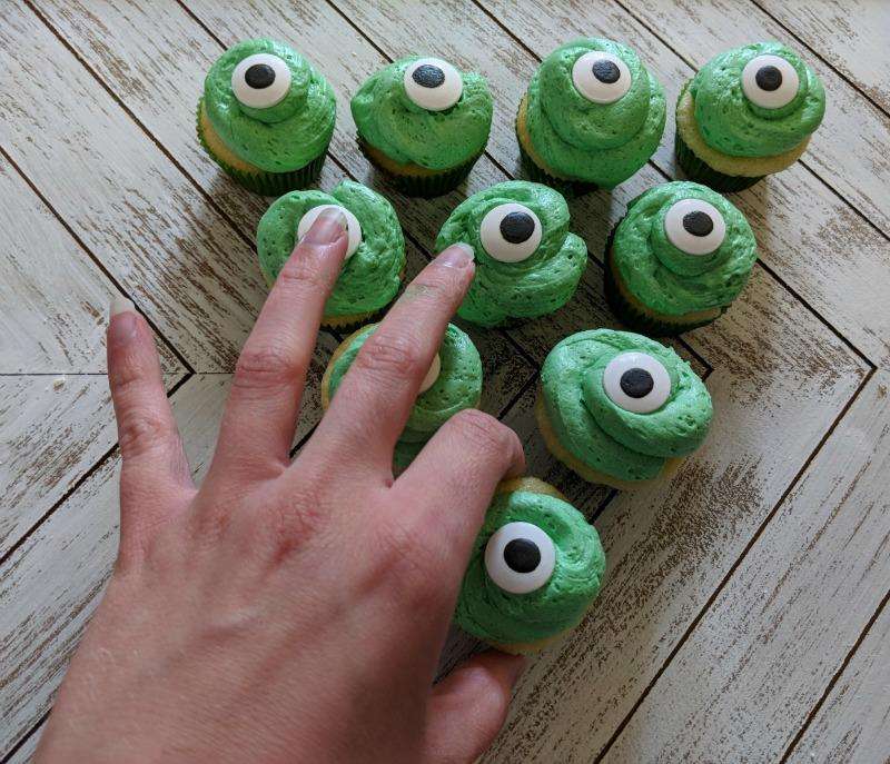 Monsters University Cupcakes Baby Mike Wazowski 