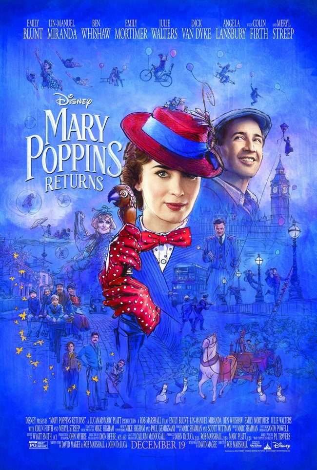 New Mary Poppins Returns Movie Trailer and Photos