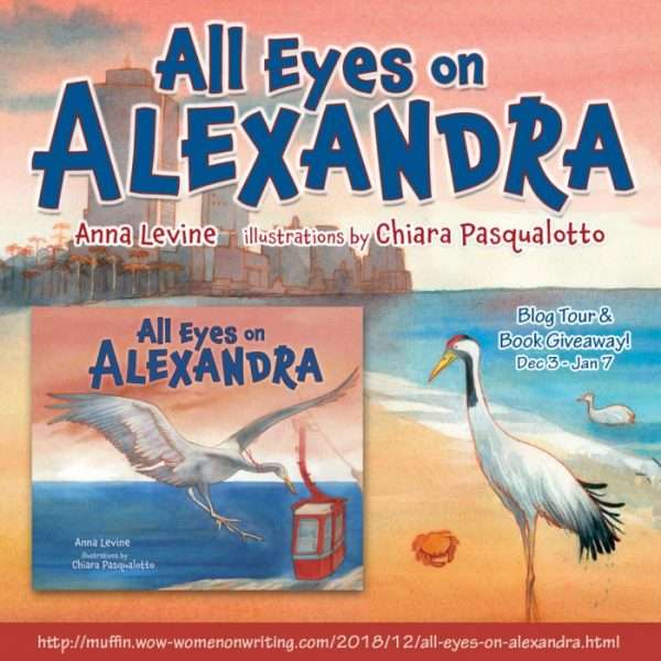 Puffins and Cranes Inspiration for Author of All Eyes on Alexandra: Anna Levine