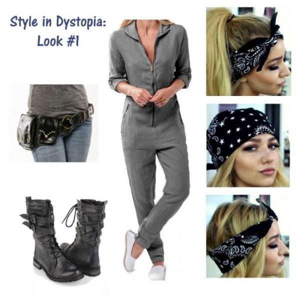 Style in Dystopia Look 1 How to Style a Jumpsuit 