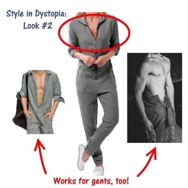 Style in Dystopia Look 2 How to Style a Jumpsuit 