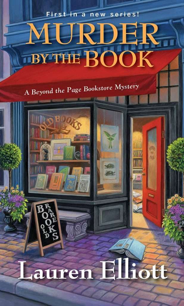 Murder by the Book by Lauren Elliot Clean Cozy Mystery Book Review