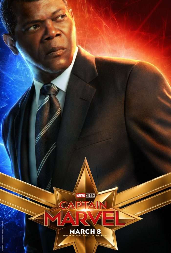 Samuel L. Jackson in Captain Marvel