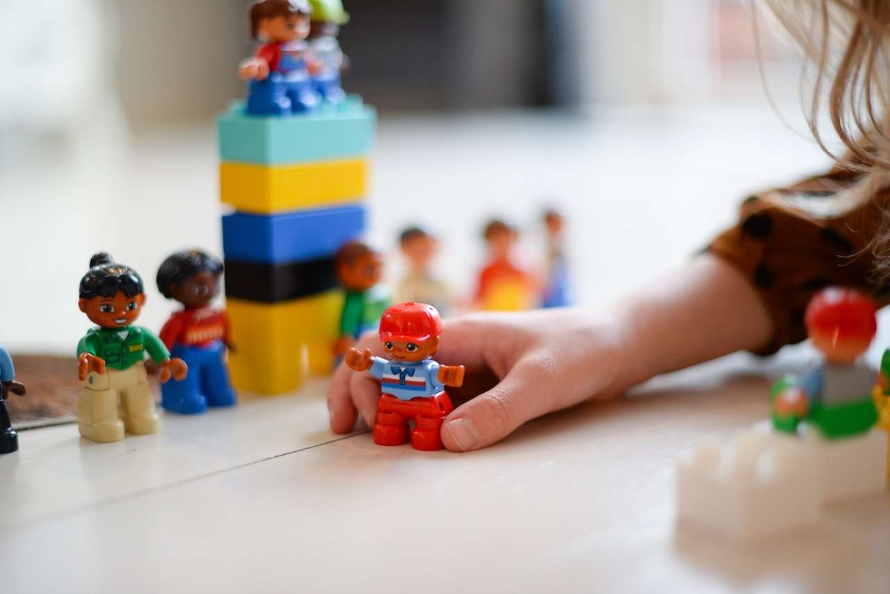 Gender neutral toys are good to have in an office creche