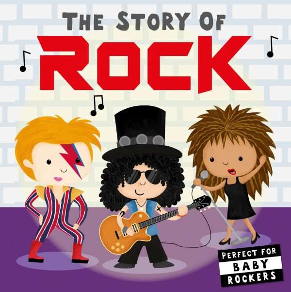 The Story of Rock Pop Culture Book for Toddlers