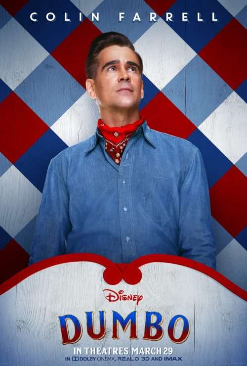 Dumbo Character Poster Colin Farrell