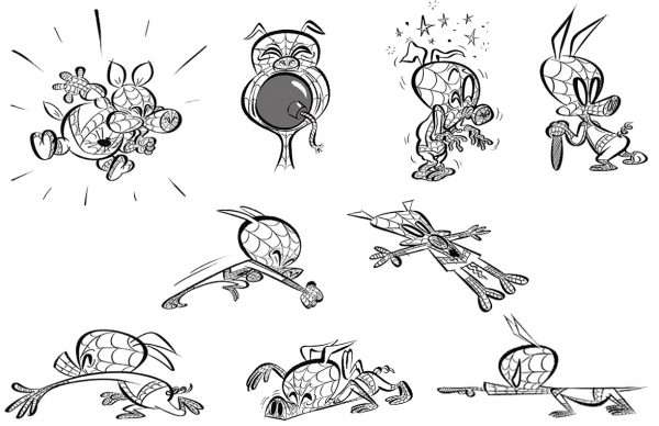 Spider-Ham Concept art
