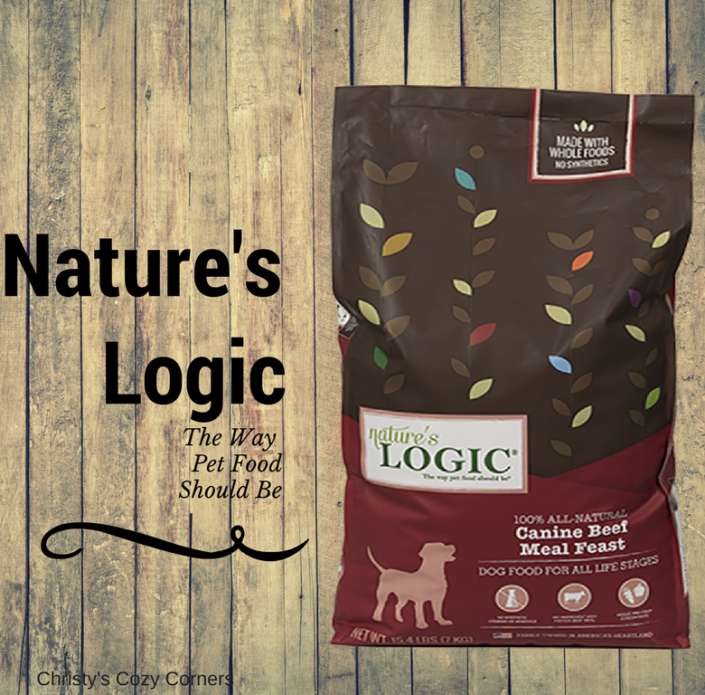 Give Your Dog a 100 Natural Pet Food with Nature’s Logic Christy's