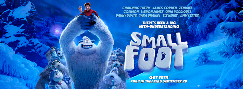 Watch the New Smallfoot Trailer Coming to Theatres September 2018