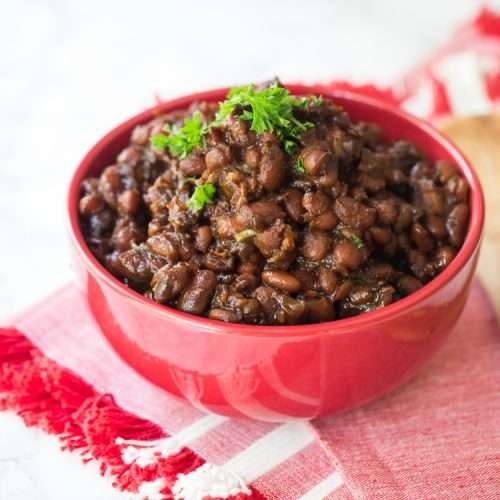 Easy No Soak Instant Pot Baked Beans Recipe - Christy's Cozy Corners