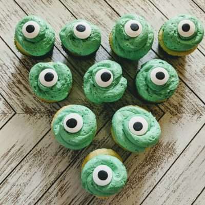Monsters University Cupcakes | Baby Mike Wazowski #PixarFest
