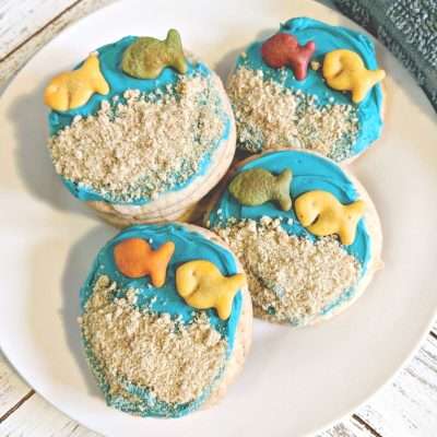 Finding Dory Cookies | A Back to School Treat and Fun for Pixar Fest