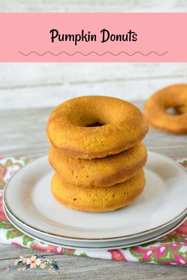 Pumpkin Donuts Recipe with Pumpkin Desserts Roundup