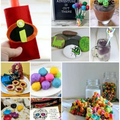 Pixar Movie Recipes, Crafts, and Printables Round-Up