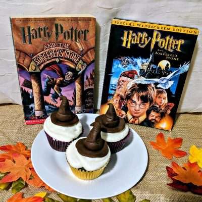 Sorting Hat Cupcakes and Movies to Watch Before The Crimes of Grindelwald Printable