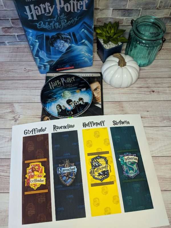 Free Harry Potter Bookmarks to Print Harry Potter and The Order of the Phoenix
