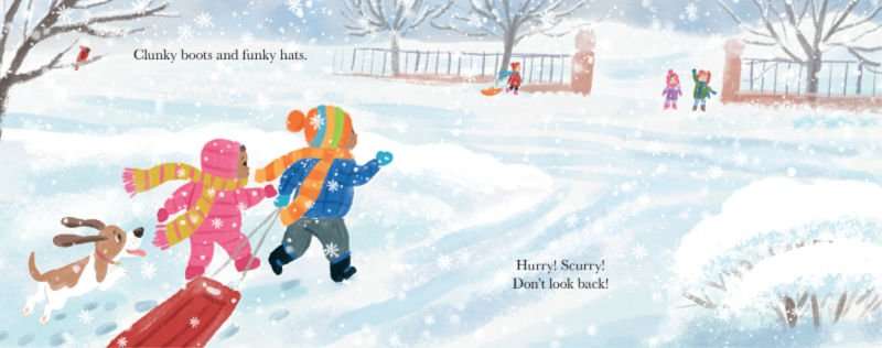 First Snow and Tough Cookie Children's Books 