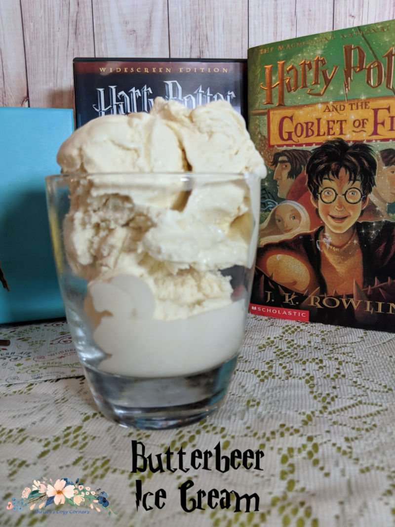 Butterbeer Ice Cream and Harry Potter Game Tri-Wizard Game