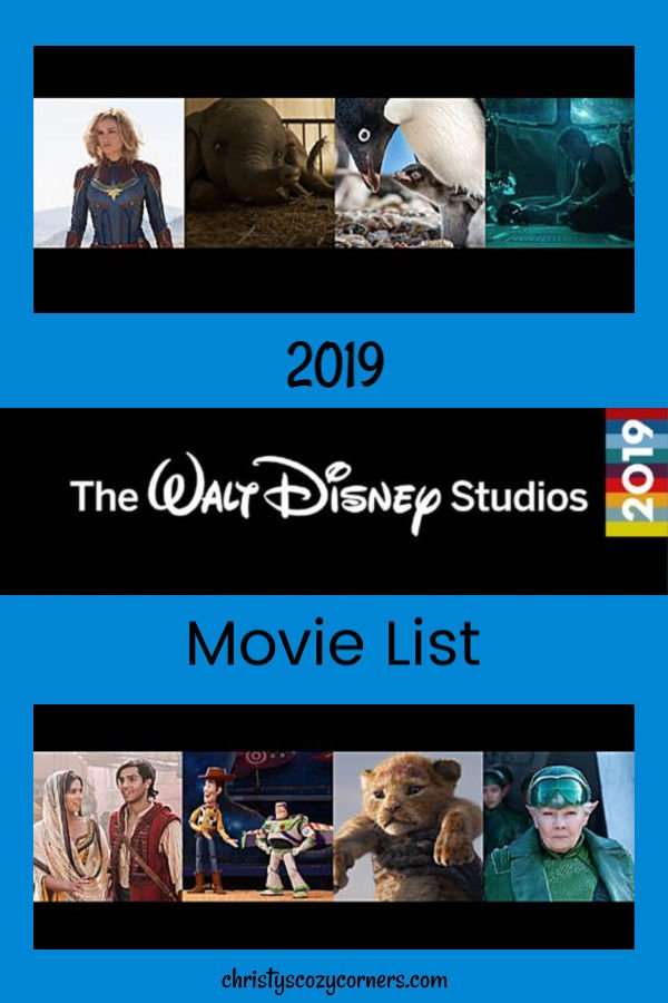 Disney Movies 2019 List What S Coming From Walt Disney Studios