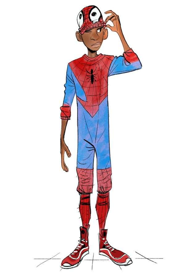 Miles Morales Into The Spider-Verse Concept Art