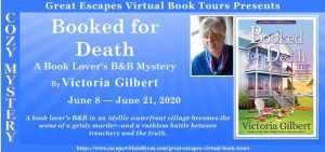 Booked For Death By Victoria Gilbert Book Review - Christy's Cozy Corners